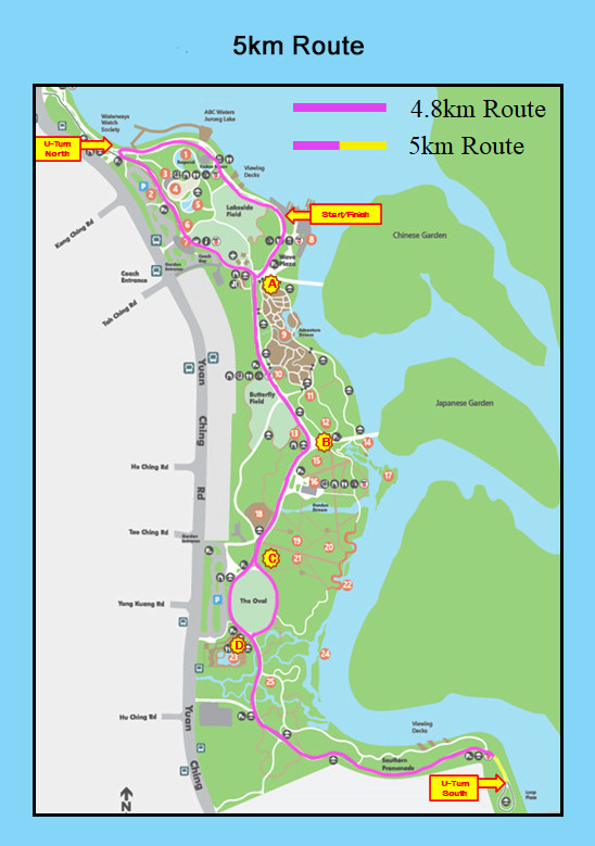 Route 5km